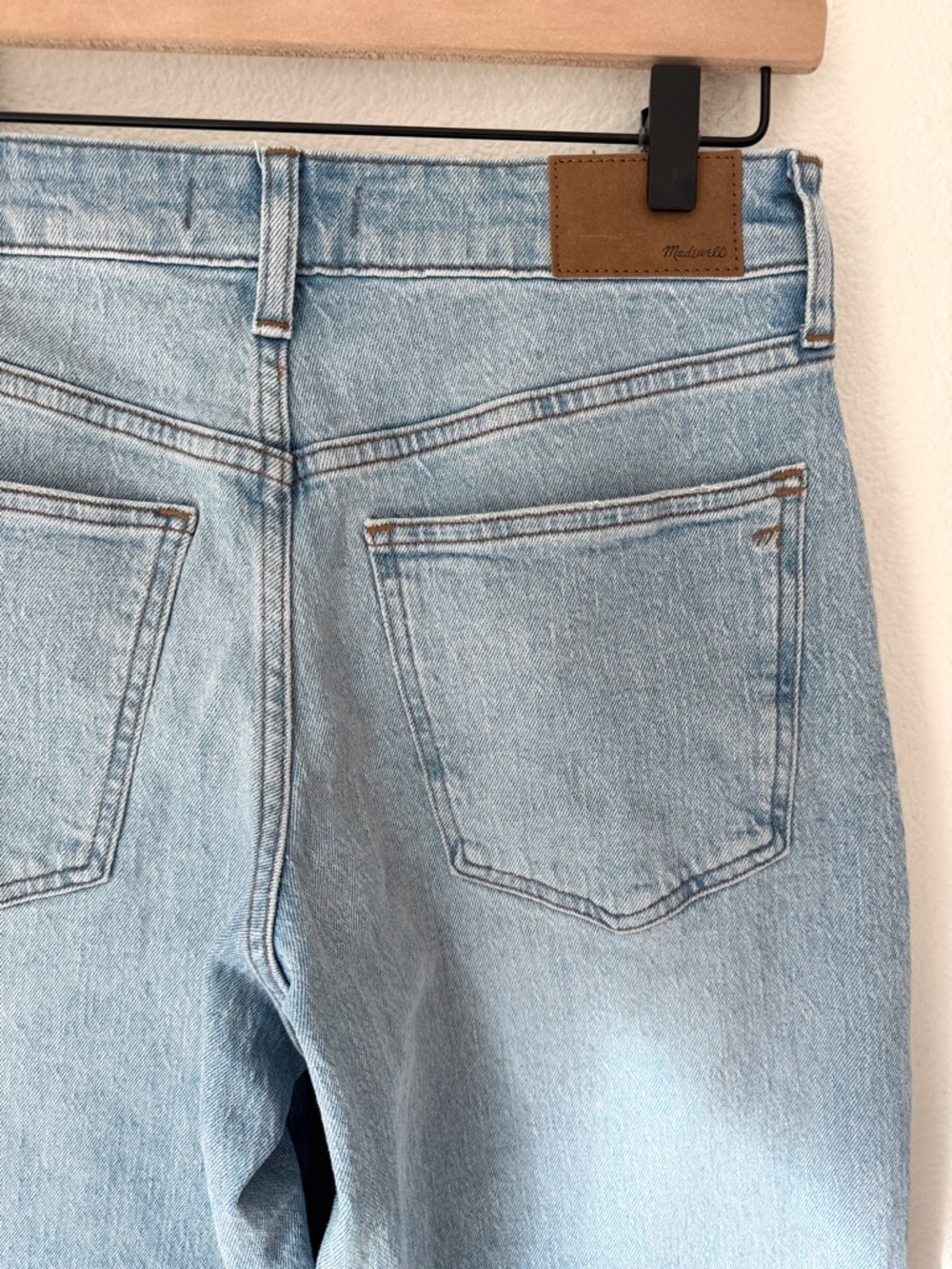 Madewell The Petite Curvy Perfect Vintage Wide-Leg Crop Jean - Altoona Wash- 28P - Picture 9 of 9